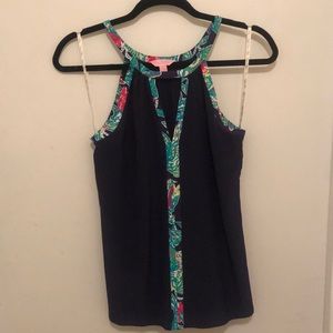 Lilly Pulitzer's Women Tropical Tank Top (Small)